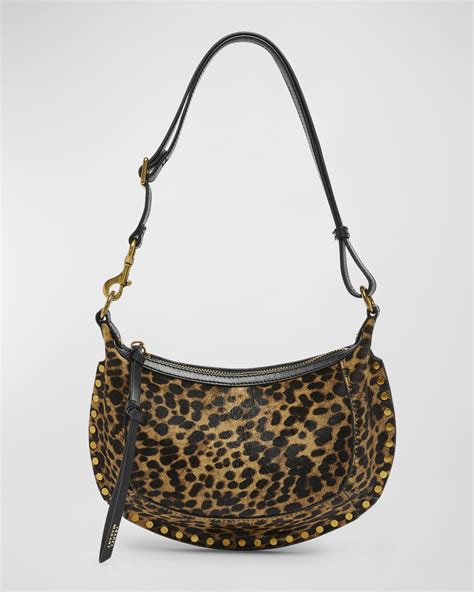 isabel moon gucci|Isabel Marant Oskan Moon Cheetah Calf Hair Shoulder Bag.